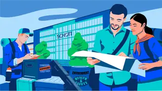 肖特可持续发展团队开始探索更具可持续性的插图。