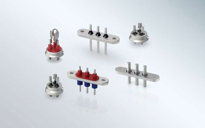 A variety of compressor terminals