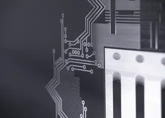 Glass panels that enable high-density interconnectors for advanced semiconductor packaging"