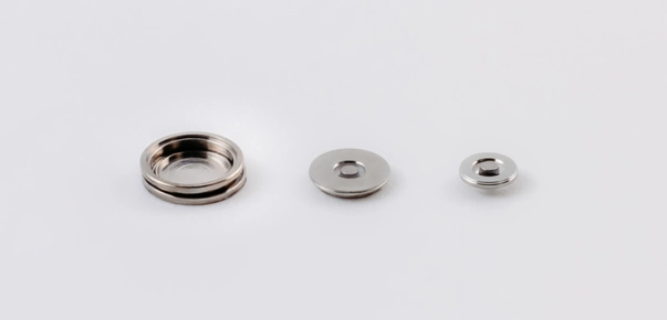 Titanium battery lids for hermetic implantable housings